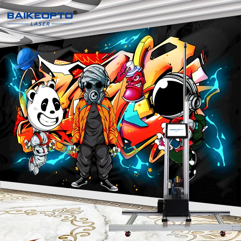

BK-UV12B AI Smart Inkjet Wall Printer - Automatic Large-Scale Wall Painting Machine for Murals & Decor