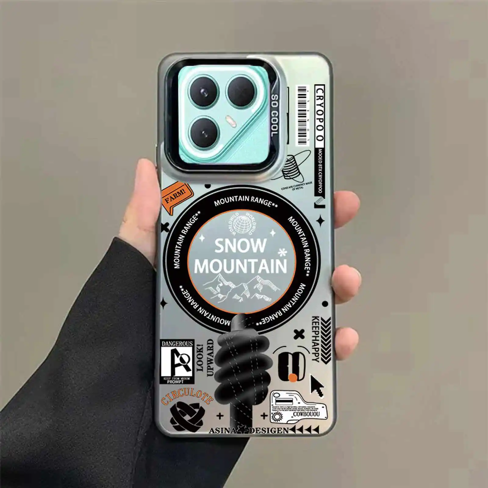 غلاف الهاتف لـ Tecno Pova 7 4G 5G Pova 7 Neo 7 Pro Tecno Pova Slim 5G غطاء فاخر معدني غطاء غير لامع B05 #1