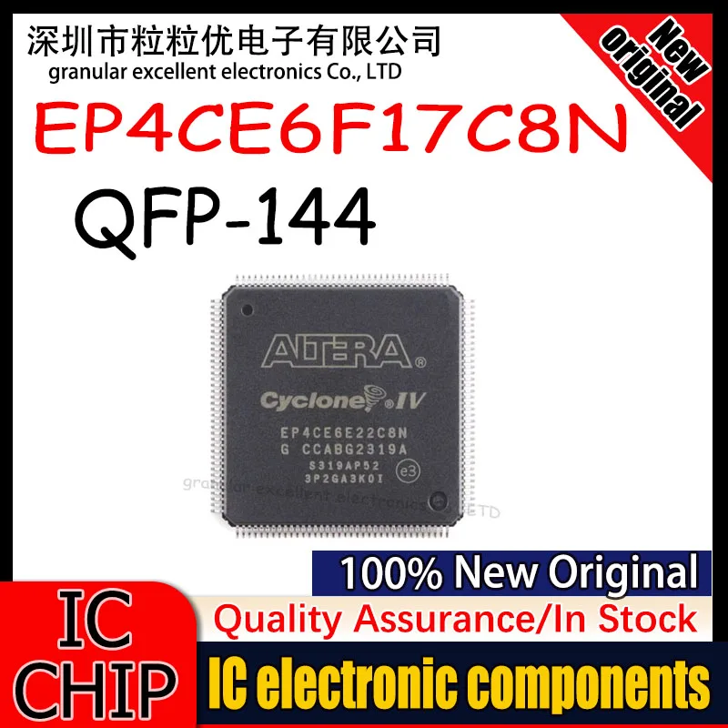 

(5piece)100% New EP4CE6F17C8 EP4CE6F17C8N QFP-144 In Stock IC Chip Chipset