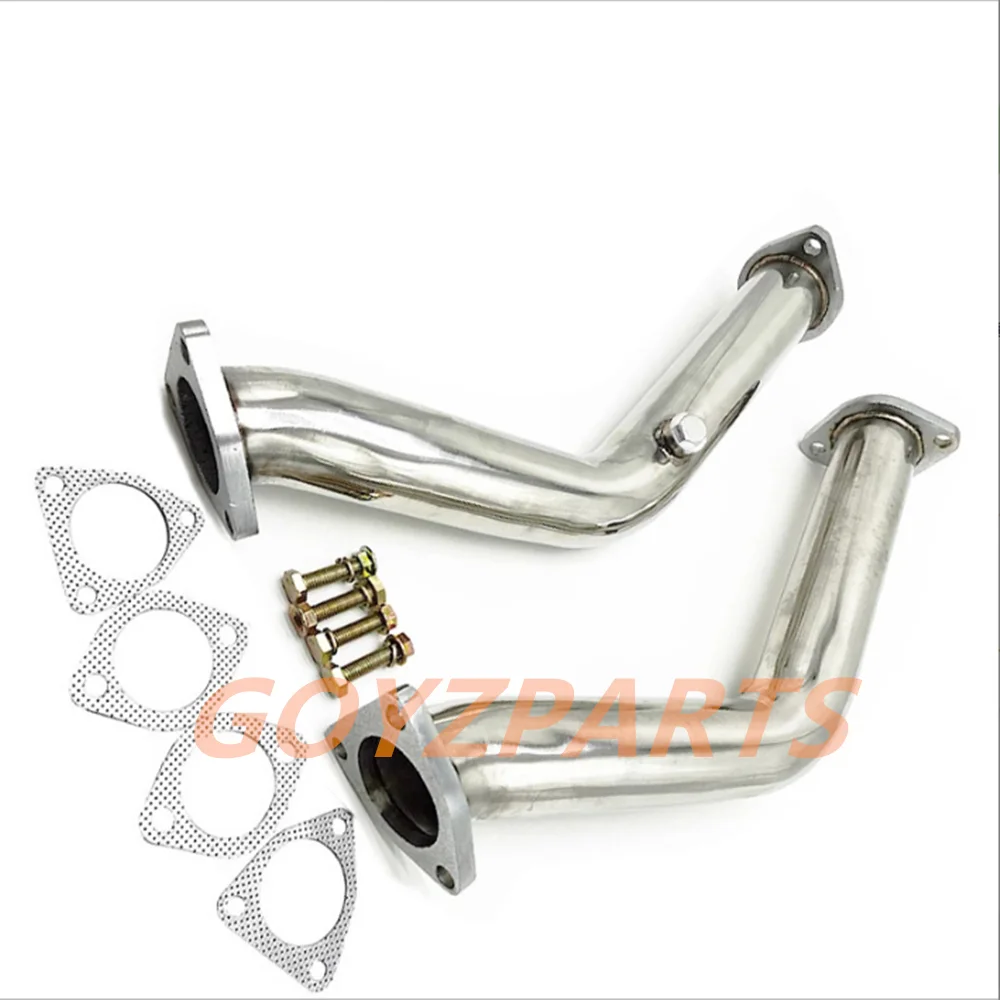 Automotive Exhaust Pipe Modification Suitable For Nissan 2003-2006 Z33 G35 V35 VQ35DE 350z Stainless Steel Material