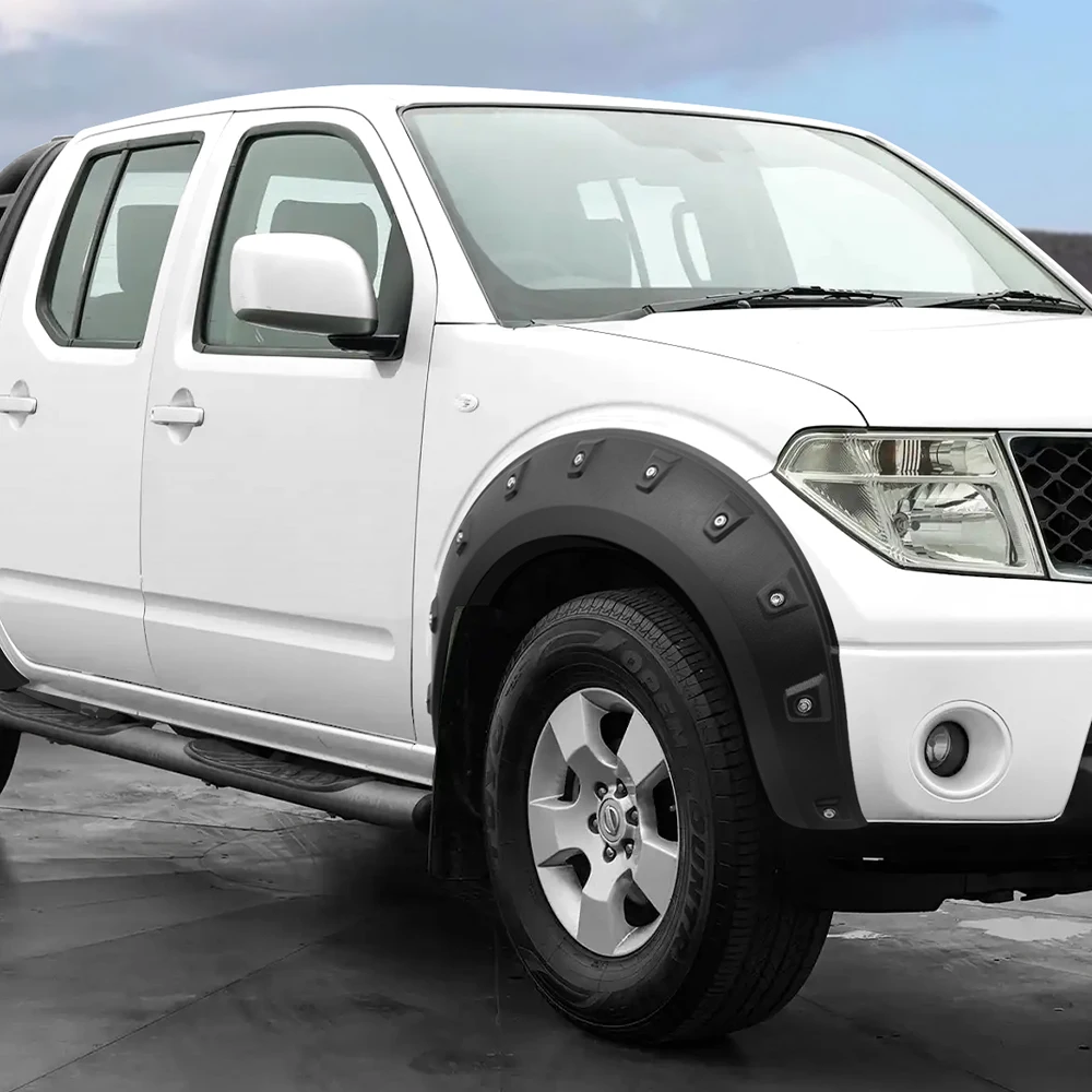 

Riveted Style 7'' Fender Flares Wheel Arch For Nissan Navara D40 2006-2014 Double Cabin Modified Off-road 4×4 Car Accessories