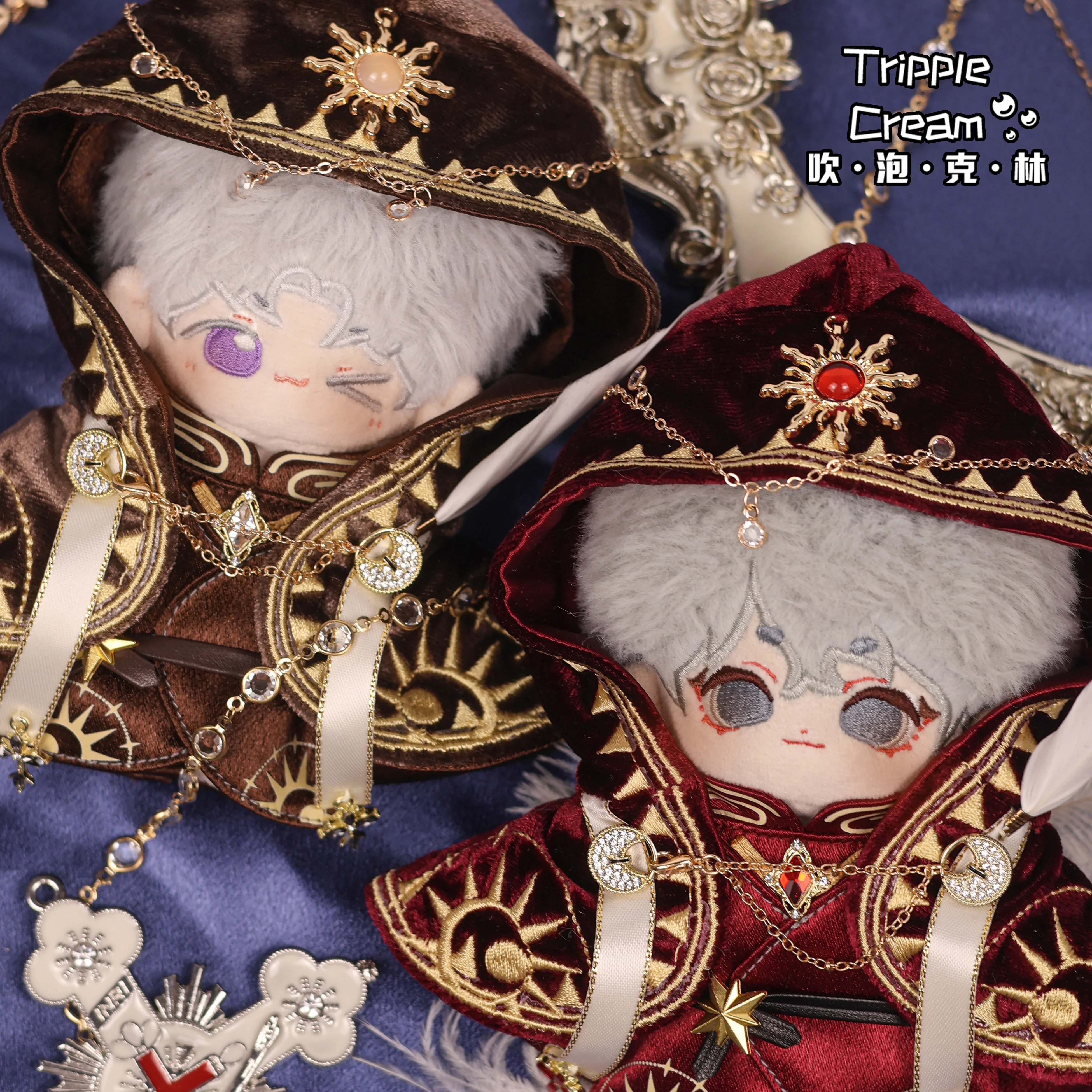 10cm roupas de boneca sacerdote mágico manto couro estrela cinto roupas traje terno acessórios anime jogo brinquedo crianças presentes cos