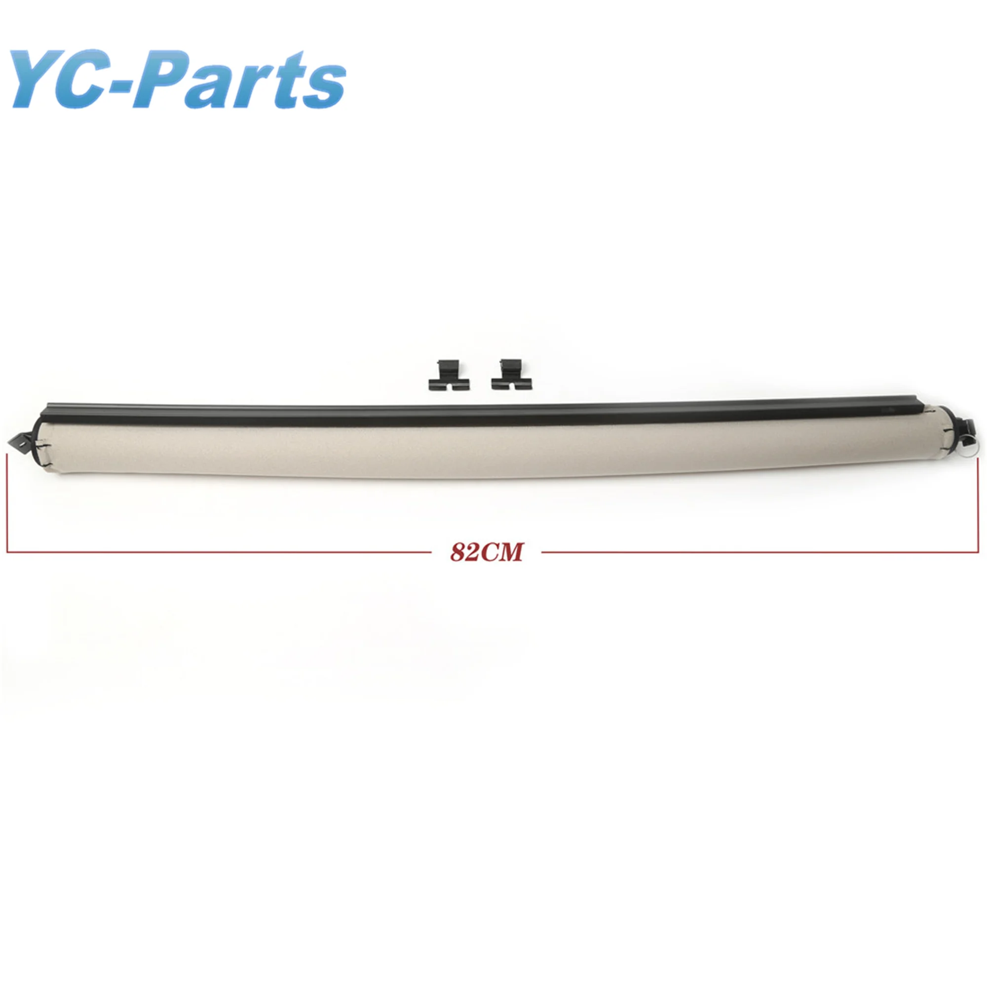 22967967 Beige Sunroof Roller Shutter Sunshade Curtain Blind Assembly 82cm for Buick Envision 20T 28T 532T 6A/MT 7DCT