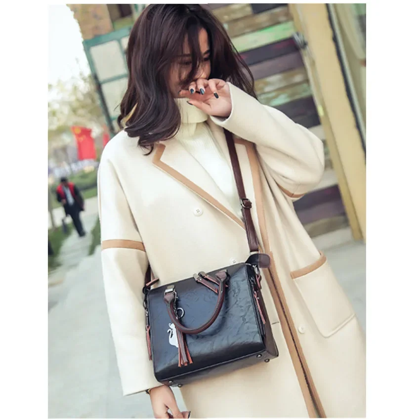 Fashion Women\'s Shoulder Bag Messenger Single Leisure Leather Handbags Crossbody Bags Bolsos Mujer Bolsa Designer Bags Luxury