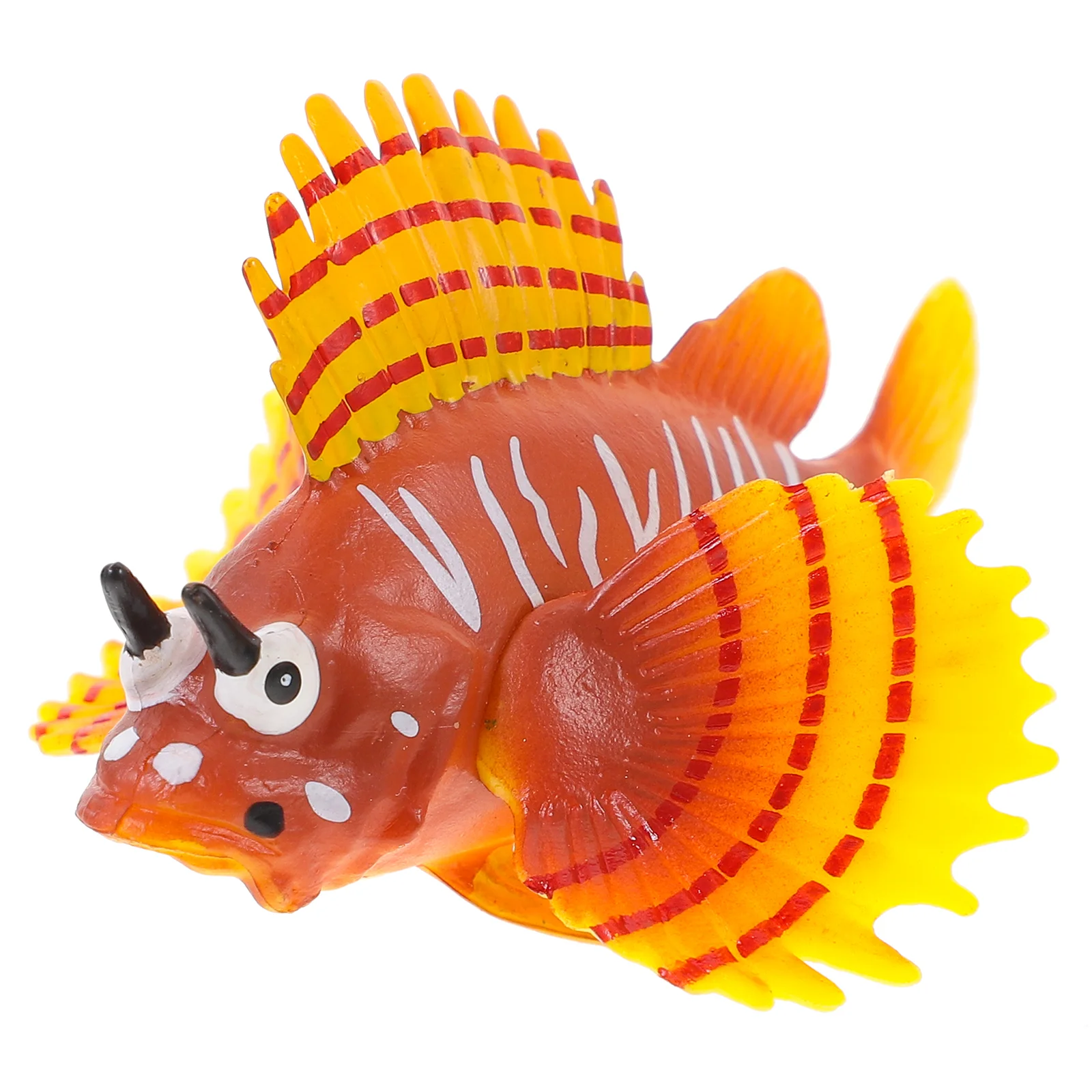 Lionfish Model Animal Simulation Desktop Turtle Decoration Fake Figurine Small Realistic Toy