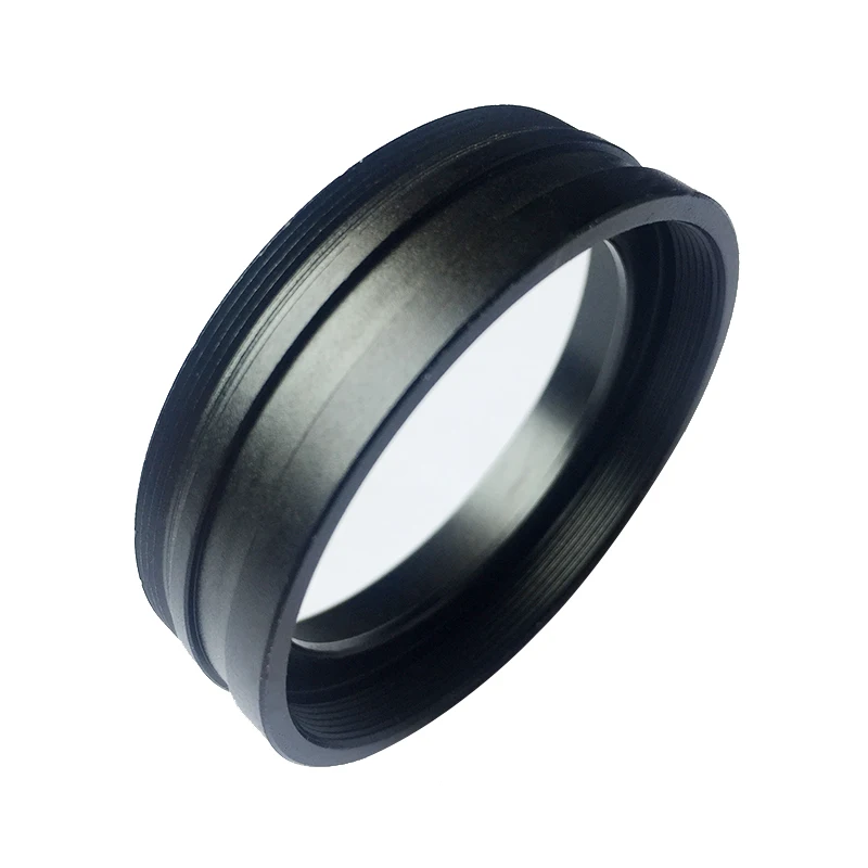 Imagem -03 - Anel Objetivo de Metal Rosca Anel Adaptador para Microscópio Estéreo Szm e sz Zoom M52 a M48 M48 a M48 M48 a M42 x 075