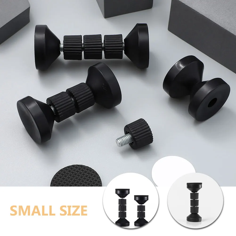 

2Pcs Adjustable Headboard Stoppers Anti-Shake Tool for Bed Frame Wall Fixer Noise Reduction Bed Frame Support Headboard Stoppers