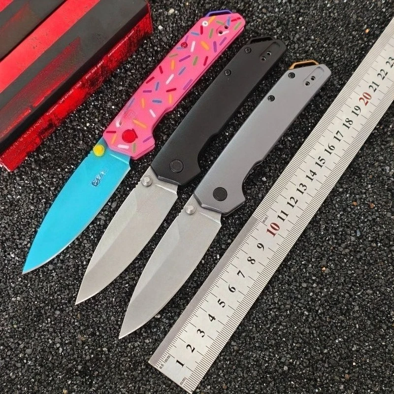 

New 2038 Folding Knife D2 Blade Aluminum Alloy Handle Camping Survial Outdoor Hunting Tactical Pocket Knives EDC Multitool