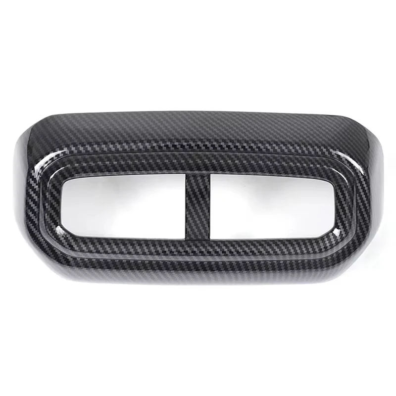 

For Honda Pilot 2023 2024 ABS Carbon Fiber Car Rear Air Vent Outlet Frame Cover Trim Sticker Accessories