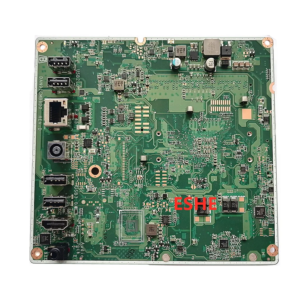 845615-001 845615-501 845615-601 For HP 20-C 24-G 20-C028 20-C000NA Motherboard DAN91CMB6D0 With E2-7110 A6 CPU 100% Fully Teste