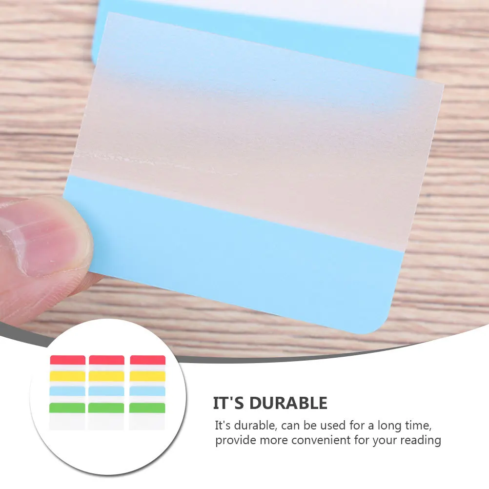 3 Sets Flags Index Tabs Labels Page Marker Text Highlighter Strips Bookmarks For Reading Compact Memo Organizer