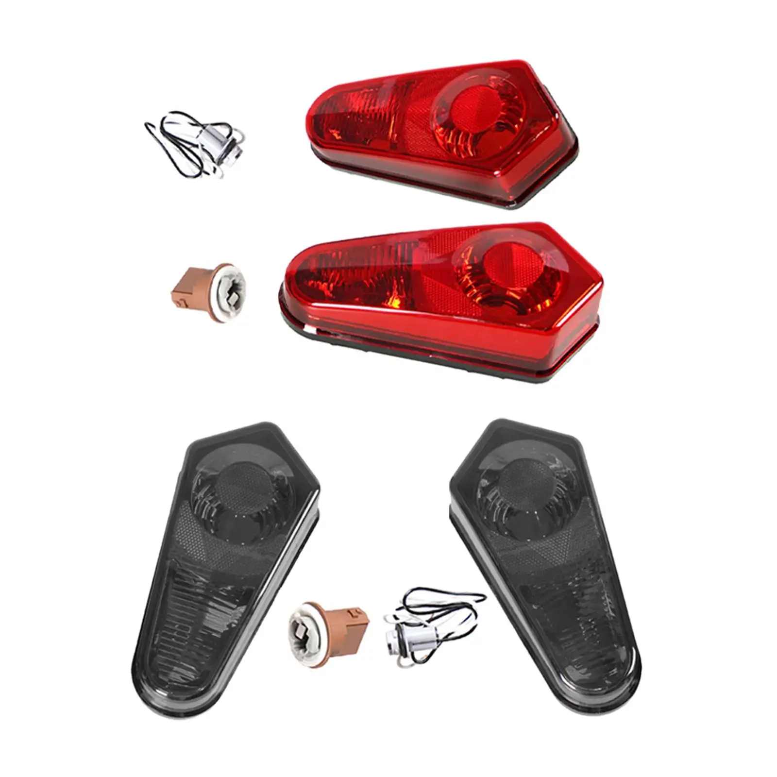 1 Pair LED Tail Light Lamp Rear Waterproof for 700 05-07 2411153 2411154