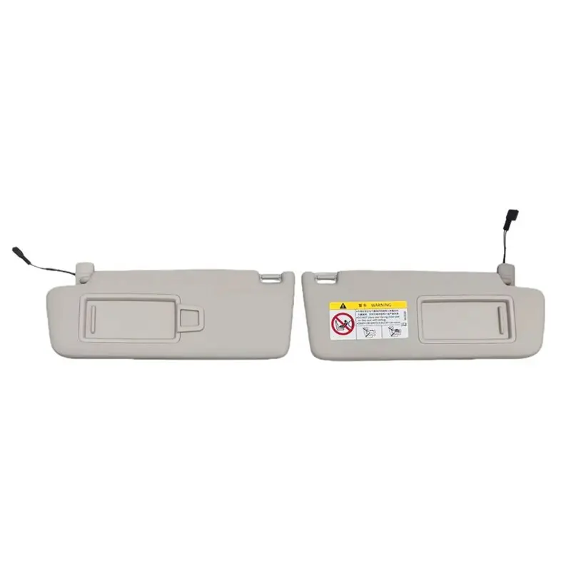 Car Sunshade 1 Pair Interior Sun Visor For VW Golf 5 2003-2008, Golf 6 2009-2014, Passat B6 B7 5KD857551 5KD857552 Beige
