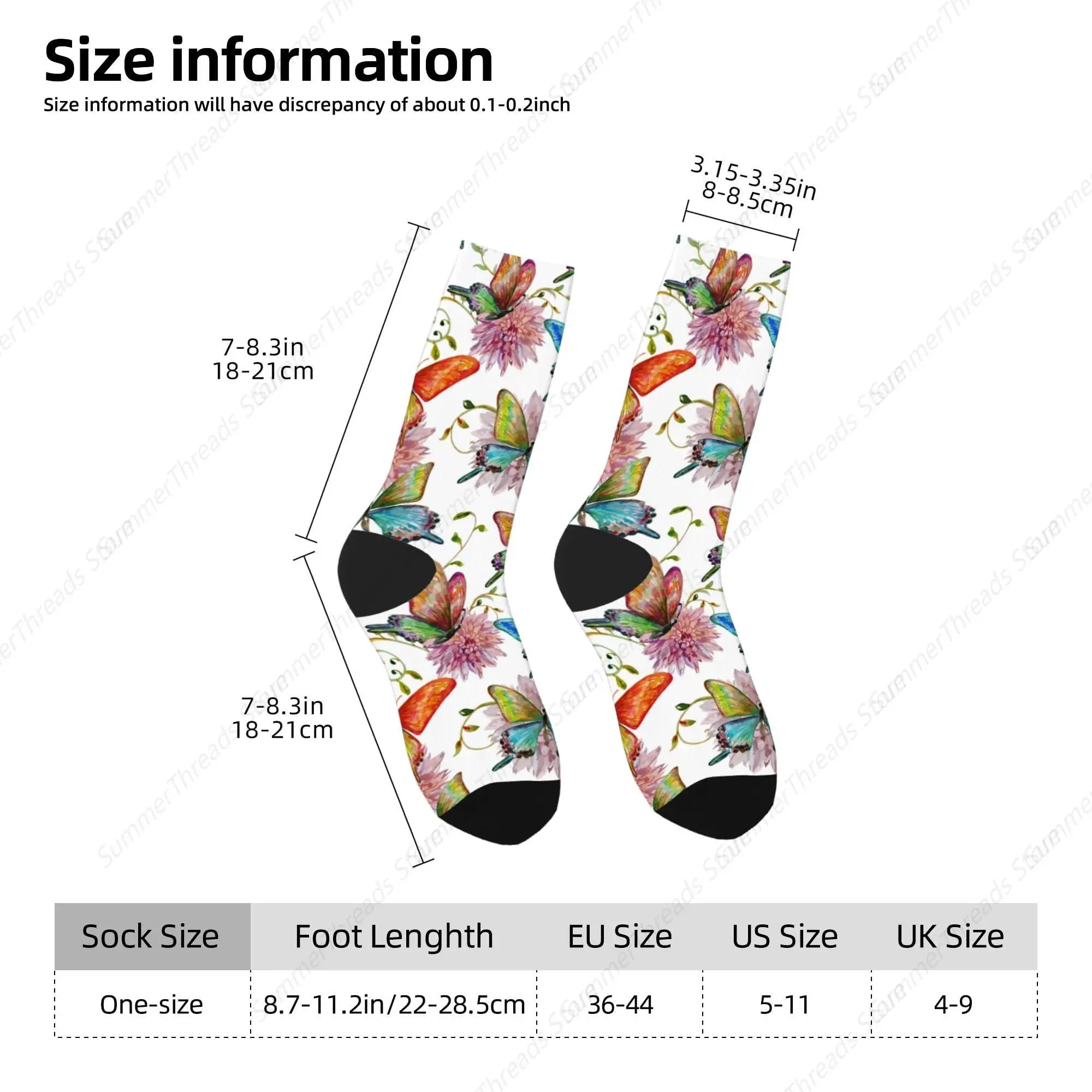 Cushion Sport Socks,Couple of Birds in Love Sitting on a Branch,Athletic Cushioned Running Performance Crew Socks For Men/Women