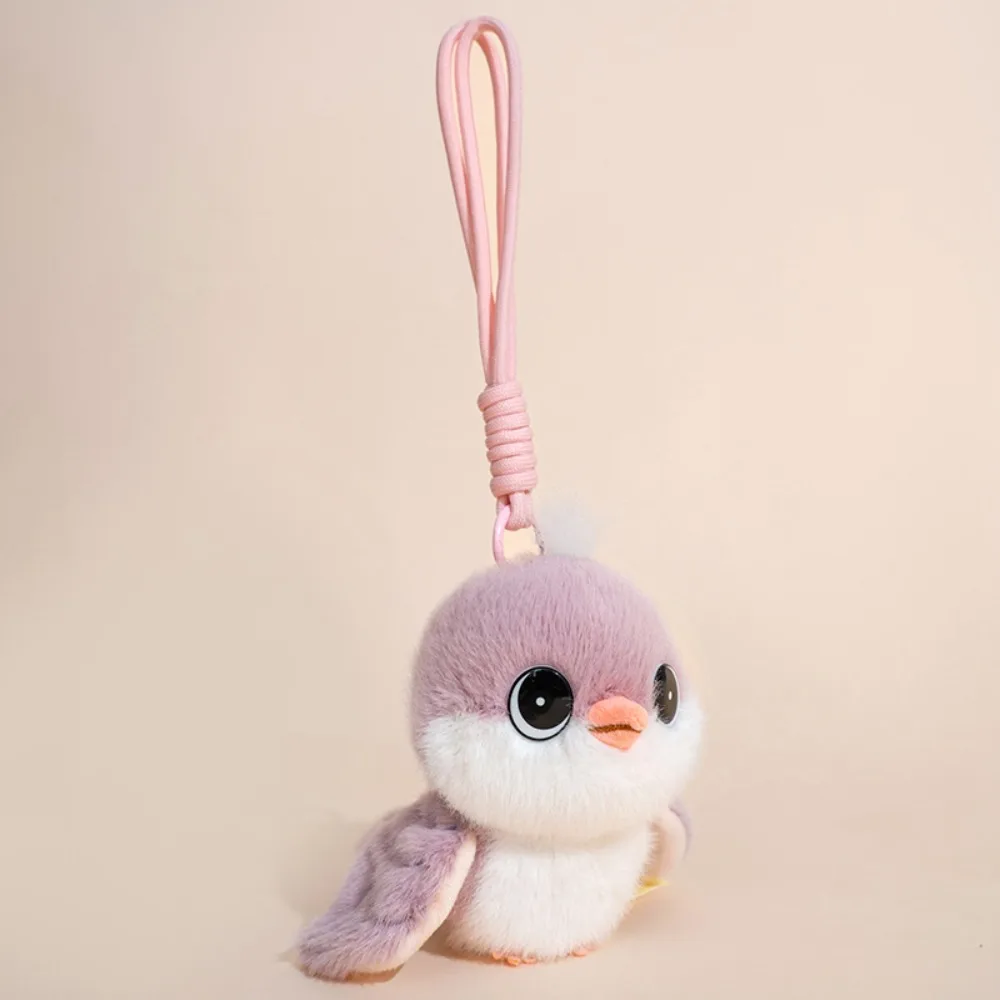 

Simulation Bird Plush Toy PP Cotton Cartoon Plush Tit Bird Pendant Plush Animal Kawaii Sparrow Plush Toy Car Decor