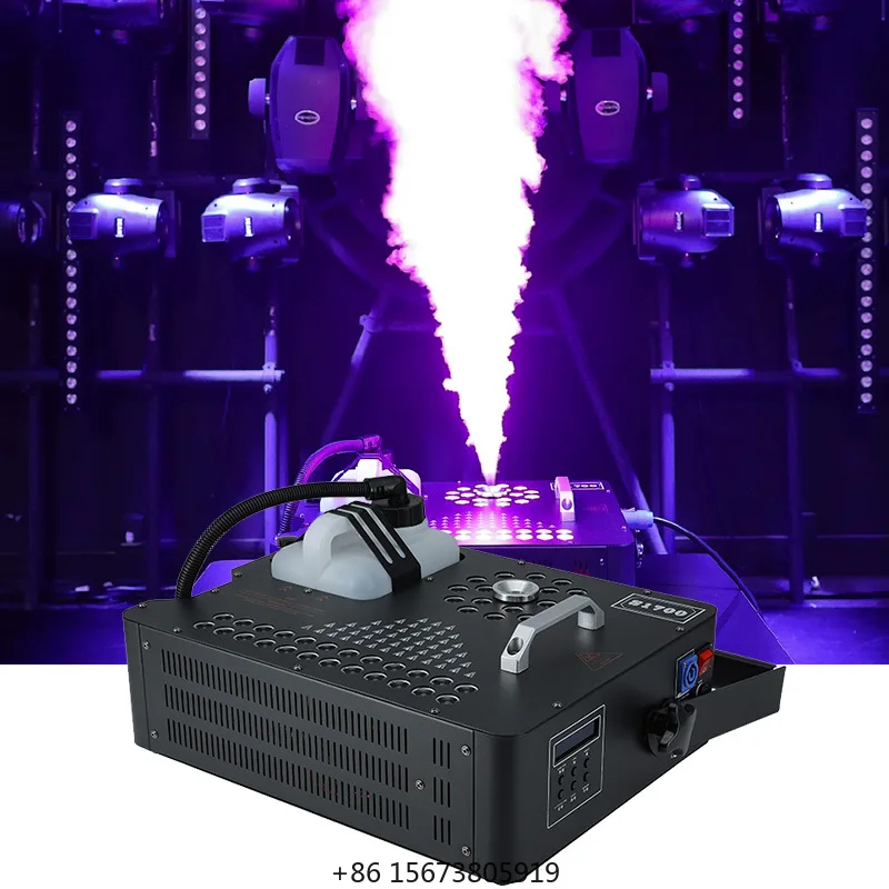3000w Led Smoke Fog hine 42pcs Led Lamp Vertical Air Column Fog hine