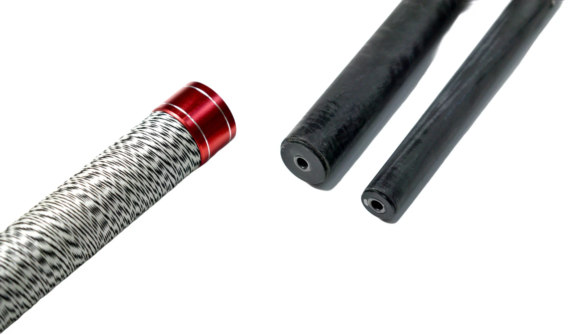 YJTY46 Wholesale Medium Heavy Telescopic Interline Rod Blank Carbon Fishing Rod 2 Sections for Sale