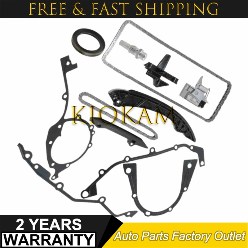 New 11361433817 11141707260 11141433639 07119963418 for BMW E46 323i E34 525i E39 528i X3 X5 E53 Z3  E36 Timing Chain Kit
