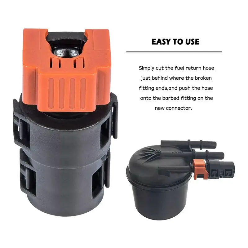 HC3Z-9A564-A Fuel Filter Return Line Connector Fitting Fits For Ford 6.7L 2017-2020-AU62