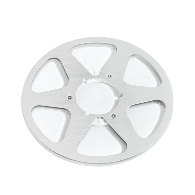 10.5Inch Metal Reel Aluminum Hub Accessory for 1/4Inch Blank Recording Tape