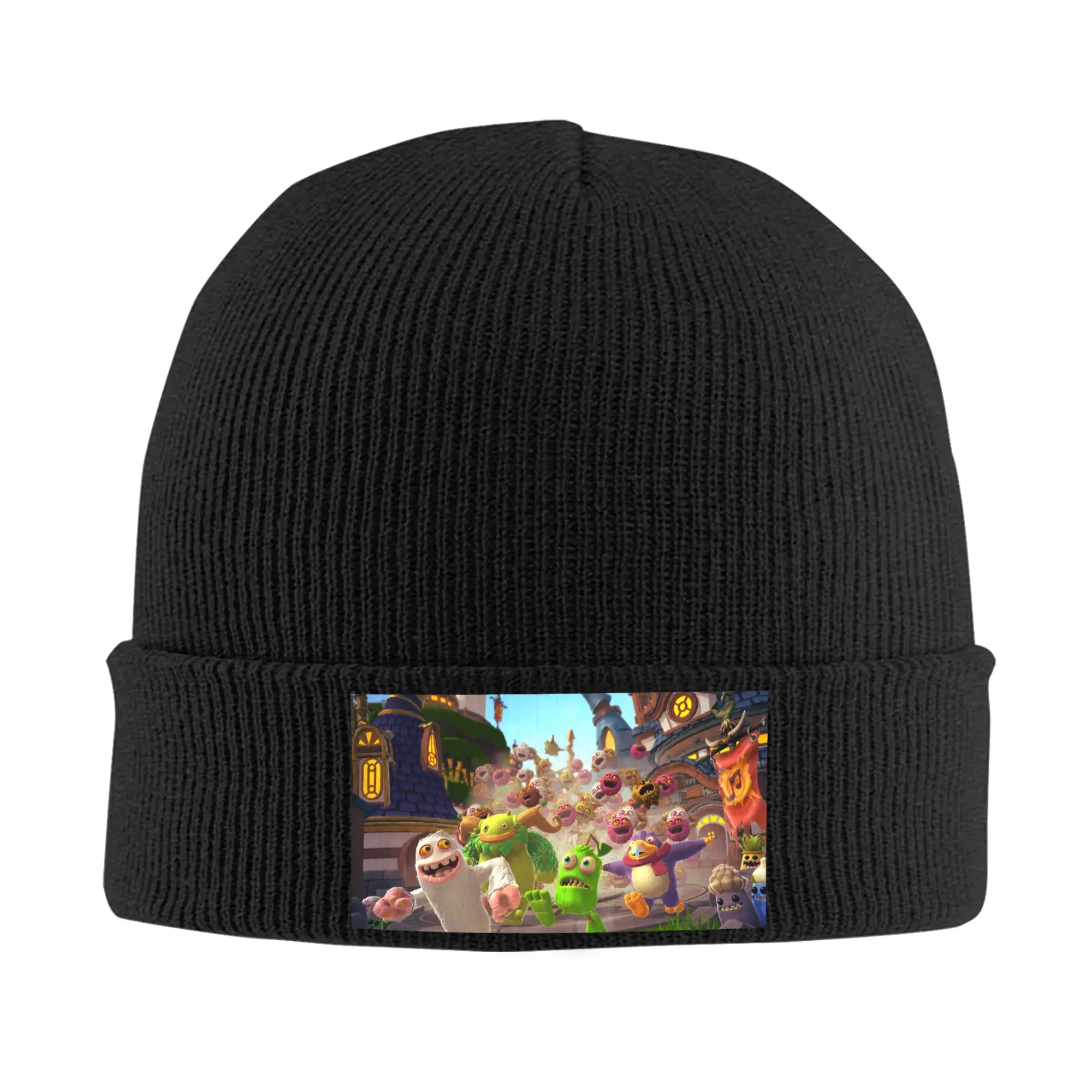 Custom My Singing Monsters Bonnet Hat Hip Hop Knit Hat Men Women Unisex  Warm Winter Skullies Beanies Caps