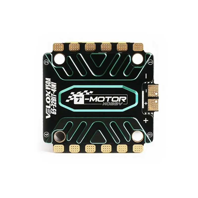 

1pcs VELOX V50A 4in1 32Bit BLHELI32 4in1 Brushless ESC 3-6S LIPO W/TMOTOR T4 02 ESC Firmware 30.5x30.5mm for FPV Racing Drone
