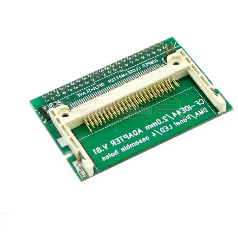 CF Card to IDE 44Pin Laptop HDD Connector CF Compact Flash Memory Card Adapter Riser Board Bootable Converter Card for PC Laptop