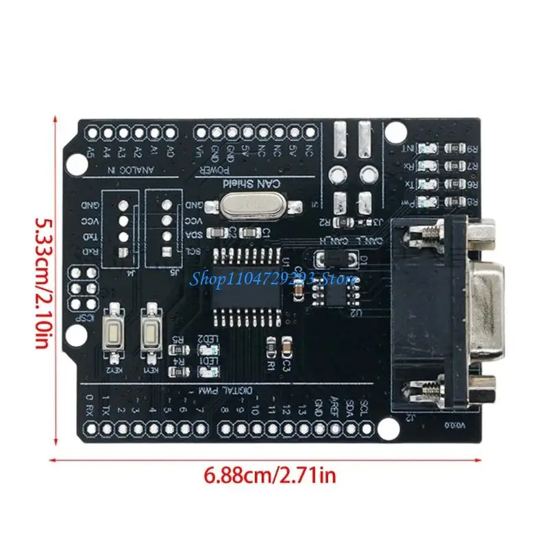 

Y2GD Advanced MCP2515 Shield Expansion Module CAN Communication Board Data Exchange