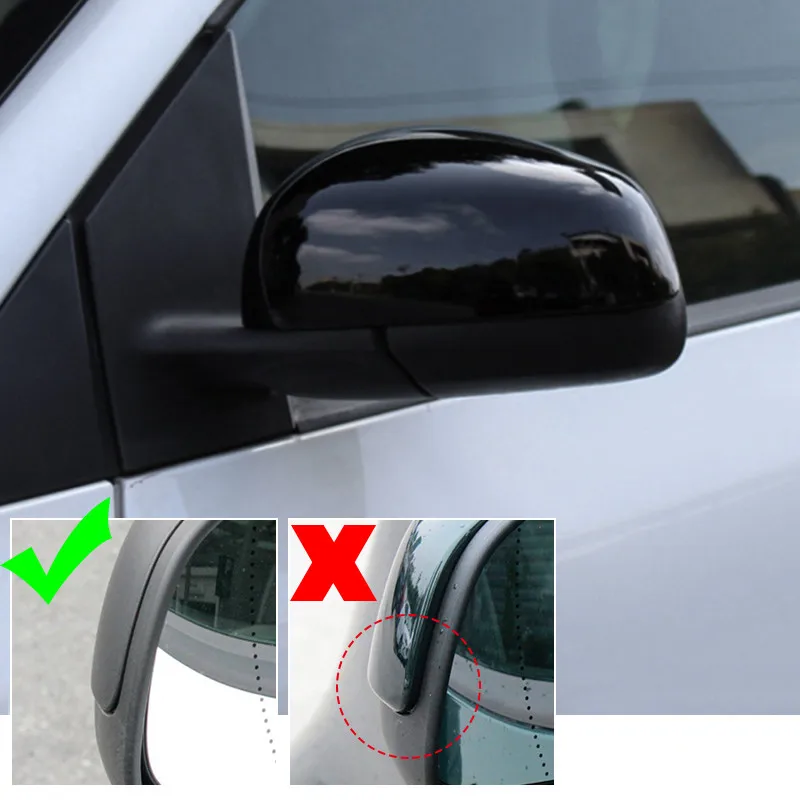 Car Plastic Black Sticker Decorative Protective Cover Shell Interior Exterior Modified Accessories For Smart 453 Fortwo Forfour view 3