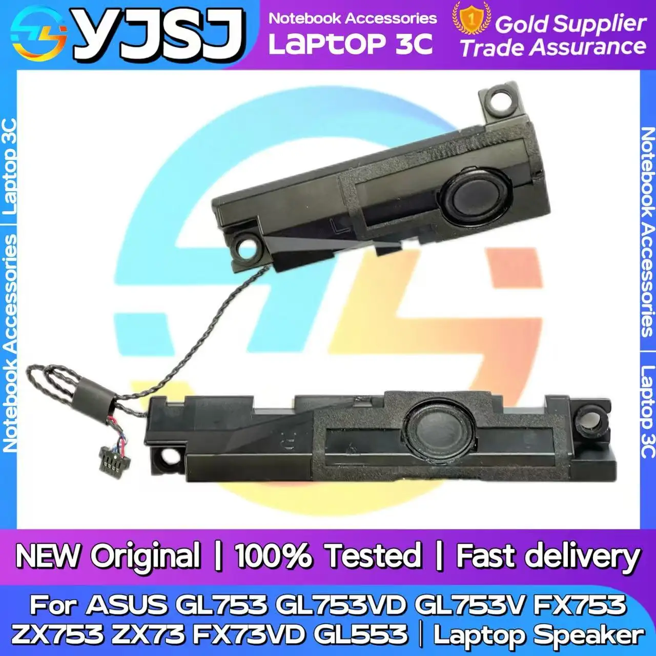 New Original Laptop Notebook Speaker For ASUS GL753 GL753VD GL753V FX753 ZX753 ZX73 FX73VD GL553  built-in speaker horn audio