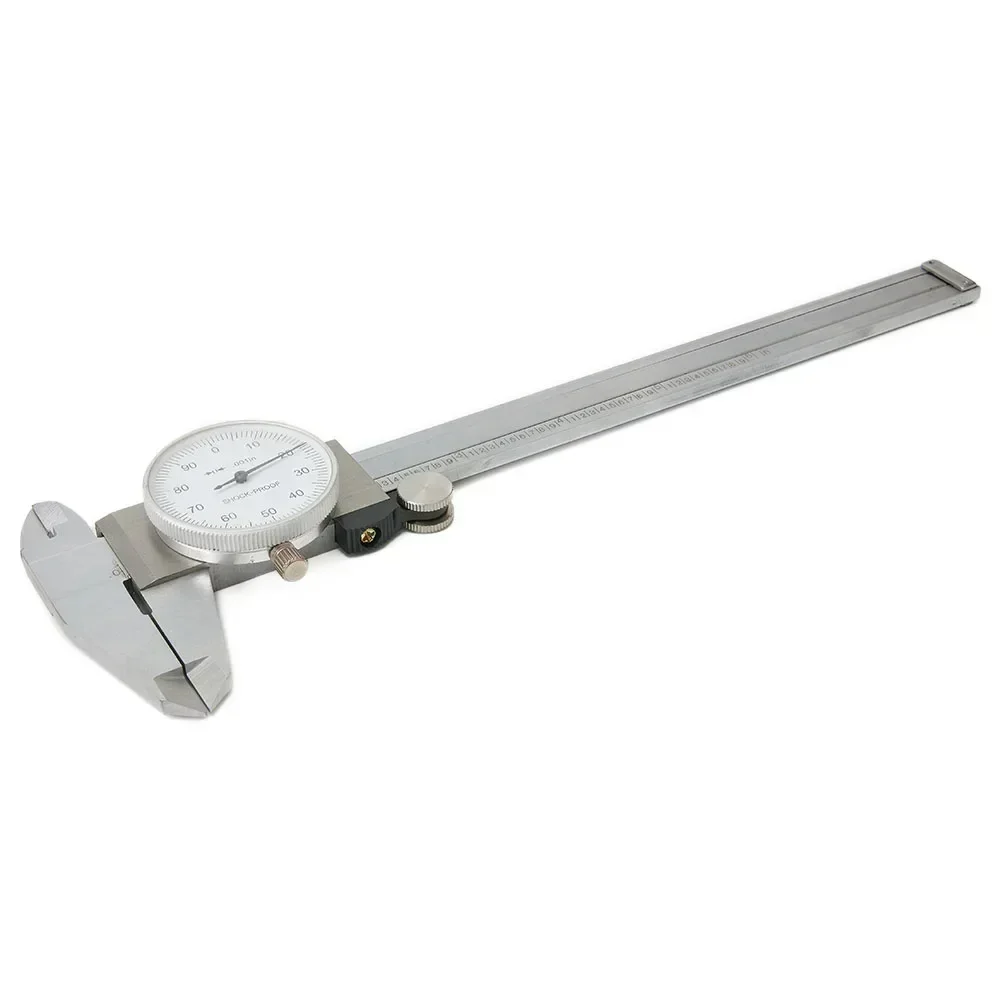 0.01mm High Precision Stainless Steel Vernier With Table Caliper 0-150 Mm Micrometer Caliper Dial Vernier Caliper Measuring Tool