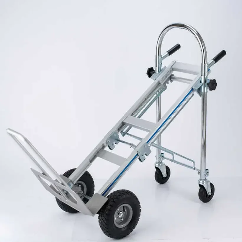 For Uni-Silent 250kg Loading 3in1 Multi-function Aluminum Hand Truck Foldable Platform Hand Cart FHT250B