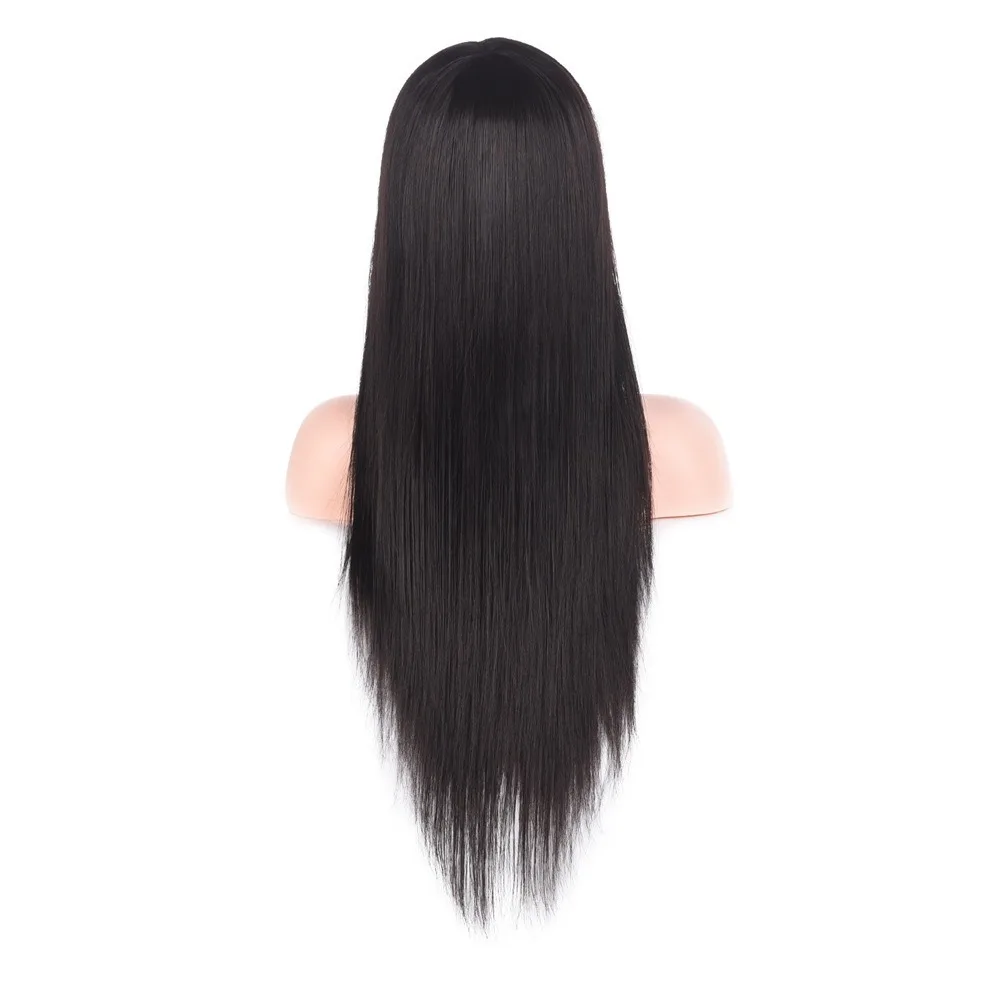 Synthetic Long Hair Training Head Wig Holder Head Model Hairstyle Manikin Head Adjustable Doll Head Clamp Wig Stand Salon