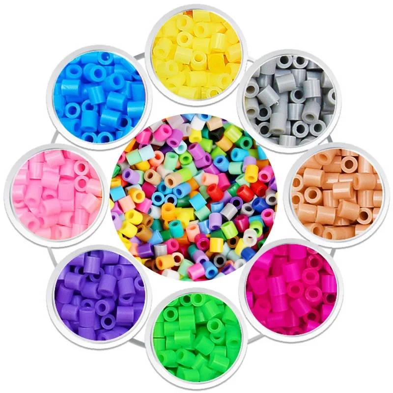 500pcs Fuse Beads Colourful 5mm Perler Iron Beados Hama Beads Kids Education Diy Toys 100% Quality Guarantee New Diy Toy