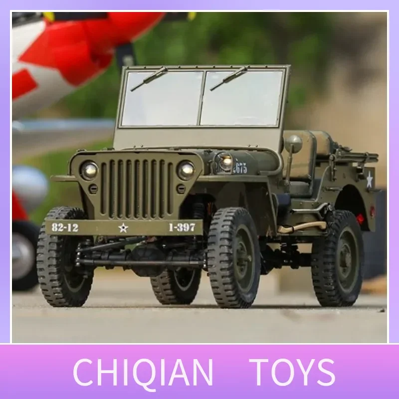 

Масштаб FMS1/6, автомобиль с дистанционным управлением, супер большой внедорожный альпинист, полный привод, электрическая модель игрушки, реалистичный Willis Lookalike