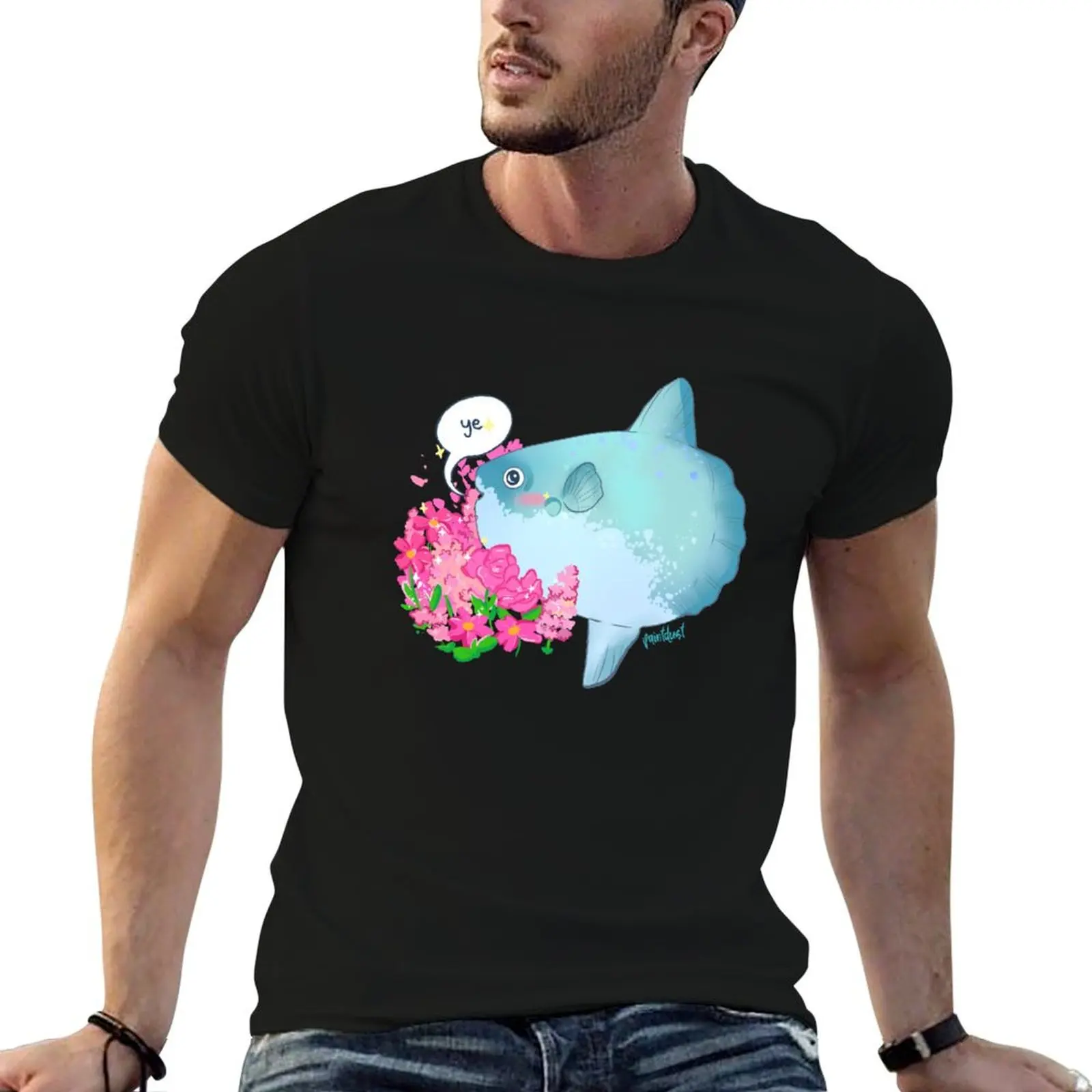 

Sunfish Says Ye Meme - OFFICIAL ARTIST UPLOAD T-Shirt t shirt custom print t shirts for man cotton T-Shirt