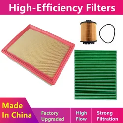 3pcs/Filter Group For Haval H6 (3rd Generation B01) 1.5t 2.0T  2021 2022 2023 2024/Oil, Air Nacelle Filter/Auto Parts