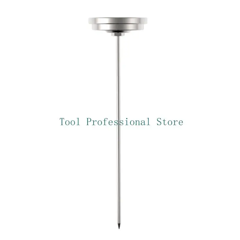 57QF Soil Thermometer, Long Stem, Waterproof, for  and Transplanting Garden Temperature Measurement 10~76°C