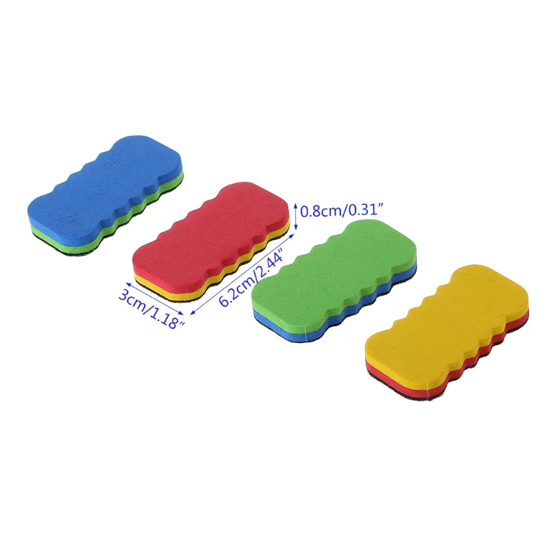 Colored Whiteboard Eraser Dry Eraser Board for White Board for Child Classroom