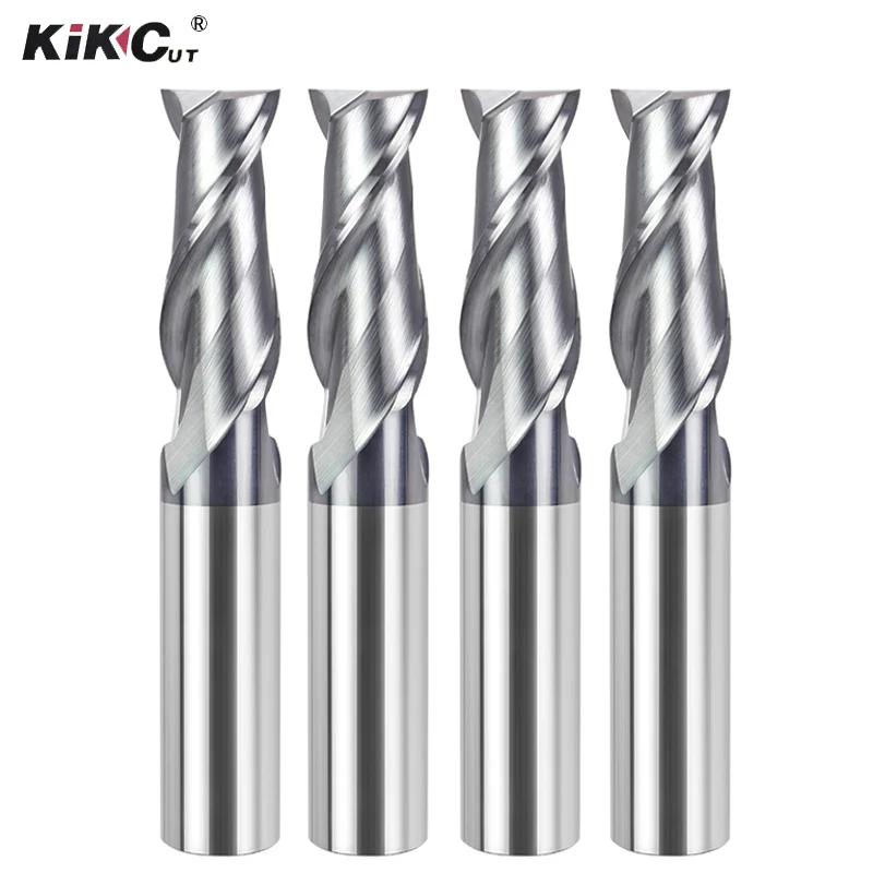 1PCS 58 Degree Hot Sale Keyway 2 Flutes Tungsten Steel Alloy CNC Machine Tool Carbide Milling Cutter