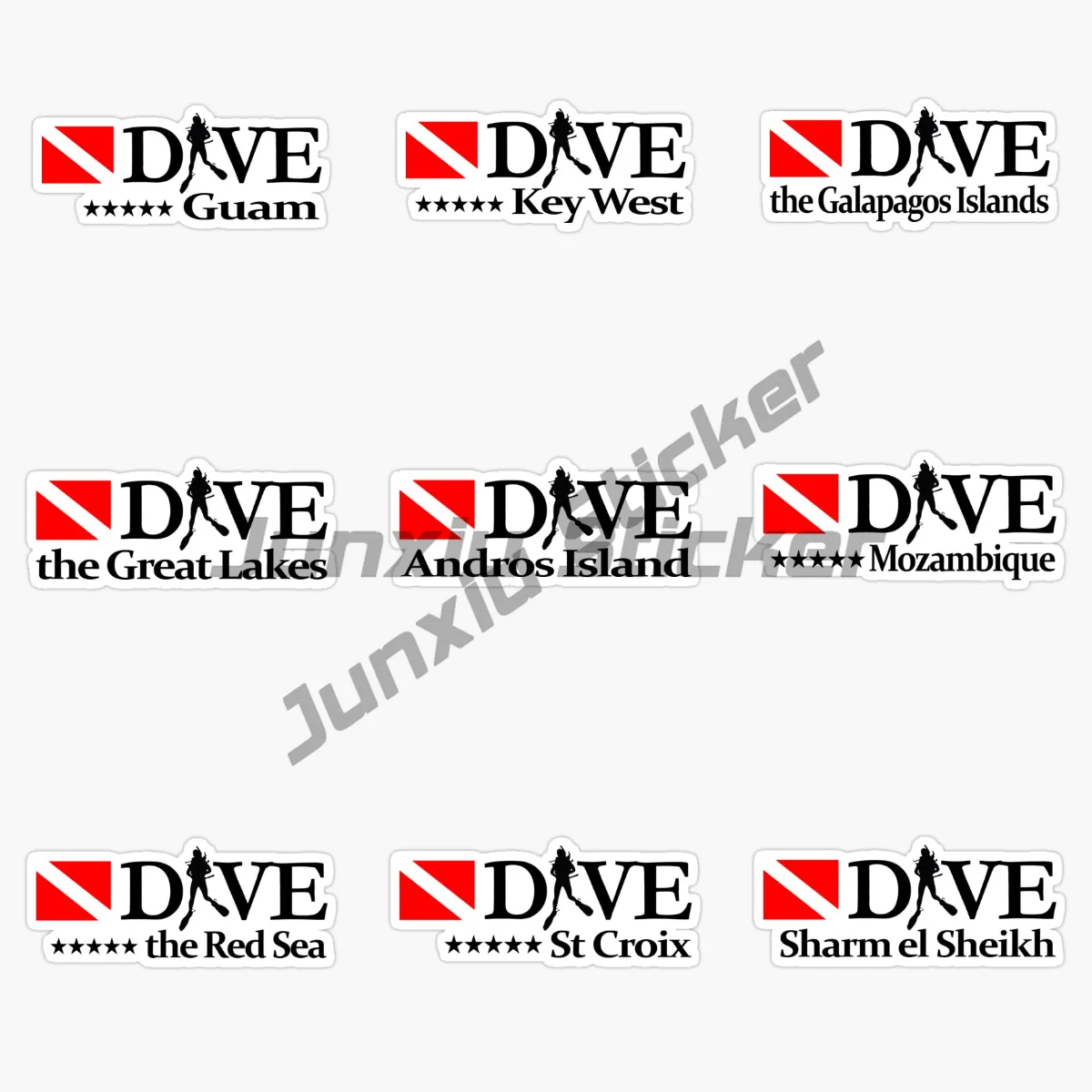 

Scuba Diving Diver Flag Skull Sticker Motorcycle Car Accessories Camper Laptop Wall Room Truck Window Vinyl Self-adhesive Decal