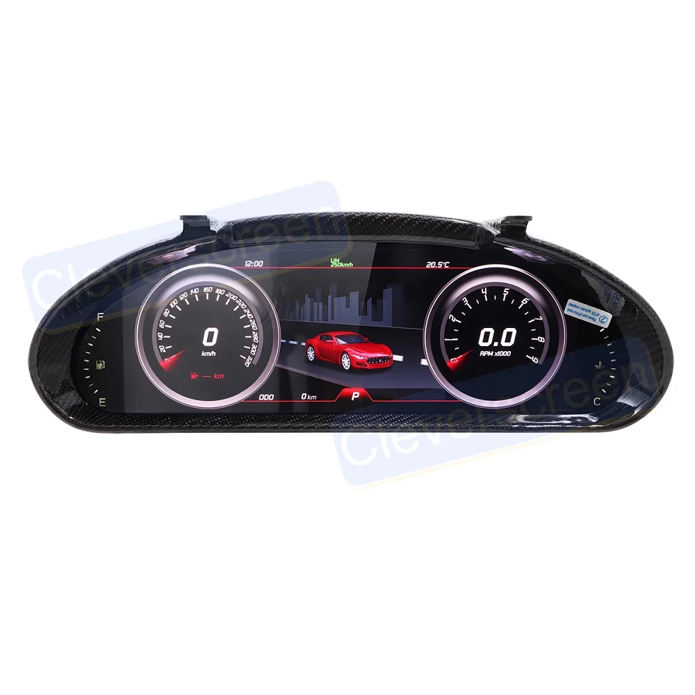 Linux Instrument Panel Full LCD Dashboard Digital Cluster for Maserati GT 2007-2015 Digital Dashboard Speed meter