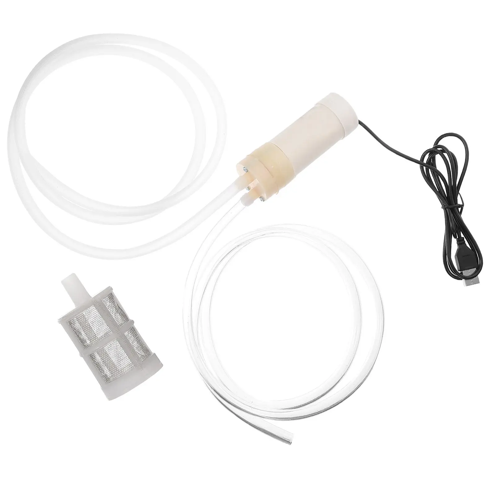 

Набор из 1 мини-насоса для отвода воды, портативный, эффективный дренаж для бассейна, террасы, балкона, с сетчатым фильтром