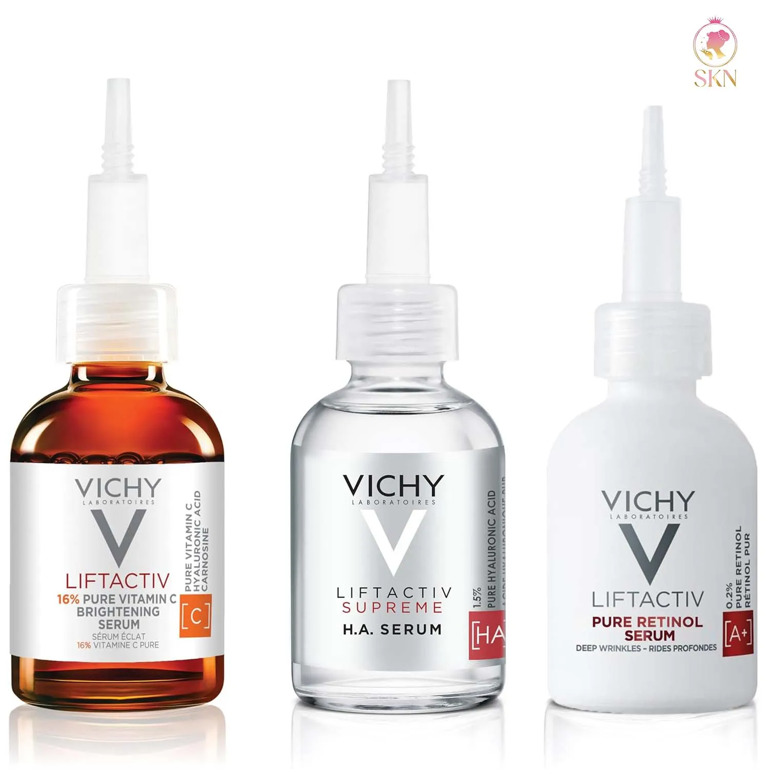 

Сыворотка Vichy LiftActiv с витамином С для осветления кожи лица, с чистым витамином С + гиалуроновой кислотой + витамином Е, уменьшает мелкие морщины