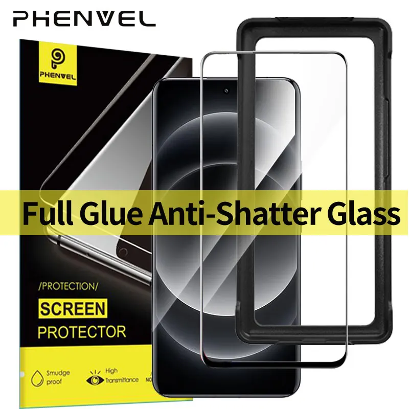 Vetro protettivo 3D per Xiaomi Mi 14 pellicola salvaschermo Ultra Full Glue per Xiomi Mi14 Ultra Anti Shatter pellicola in vetro temperato