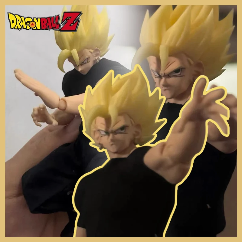 Super Saiyan 2 figura de acción Nono Ko Dragon Ball Z Shf Dko Son Goku cabeza modelo coleccionable Anime juguetes accesorios regalos Juguetes