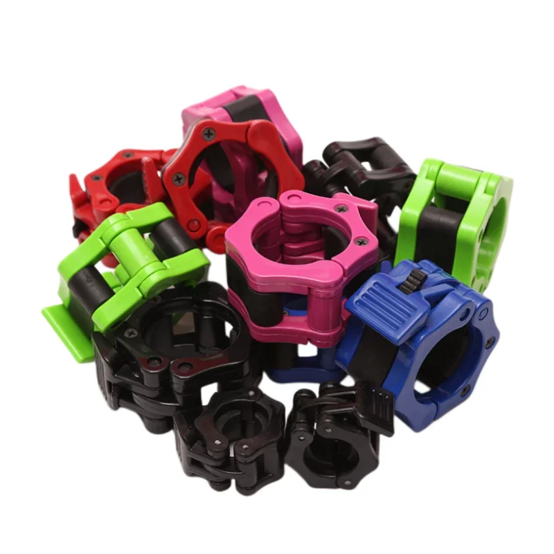 5CM 2PCS Quick Release Barbell Clamps Spin Lock Barbell Collars Weight Bar Clips for Weightlifting and Strength Training