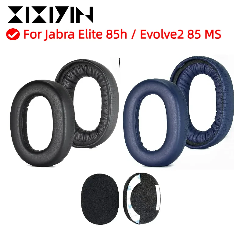

Replacement Earpads for Jabra Elite 85h / Evolve2 85 MS Headphones Earmuff Ear Cushion Pads XIYIN