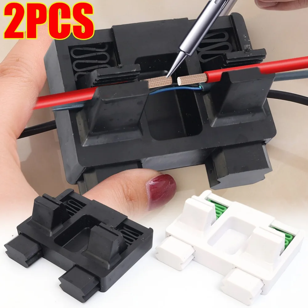 

Welding Fixture Bracket Plastic Electrode Holders Wire Welding Clip Workbench Wire Clamp for Motherboard Soldering Repair Tools