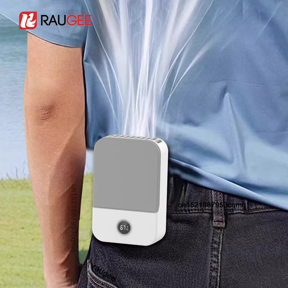 

Портативный поясной вентилятор 2000 мАч, мини-вентилятор для улицы с креплением на шею, 3 скорости, мощный ветер, перезаряжаемый, портативный вентилятор с клипсой для пояса, охладитель воздуха